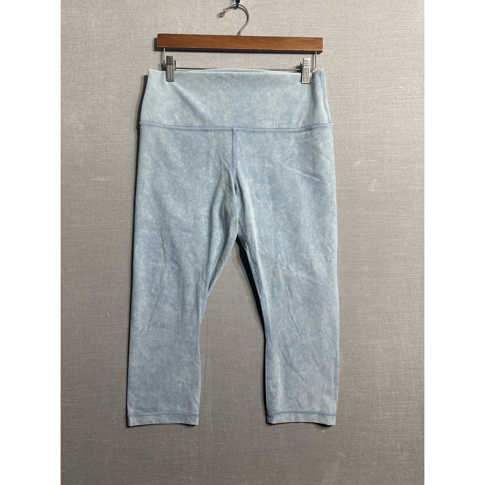 Lululemon Align High Rise 21" Legging Women's Size 12 Blue Cloud W6BA7S Yoga